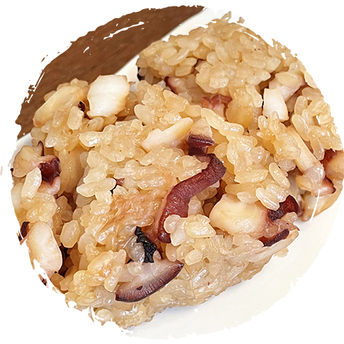 おにぎり（タコ・ホタテ）